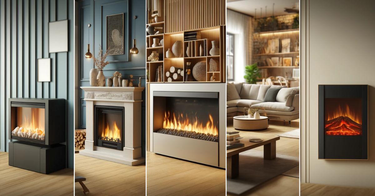 Forskellige typer pejse